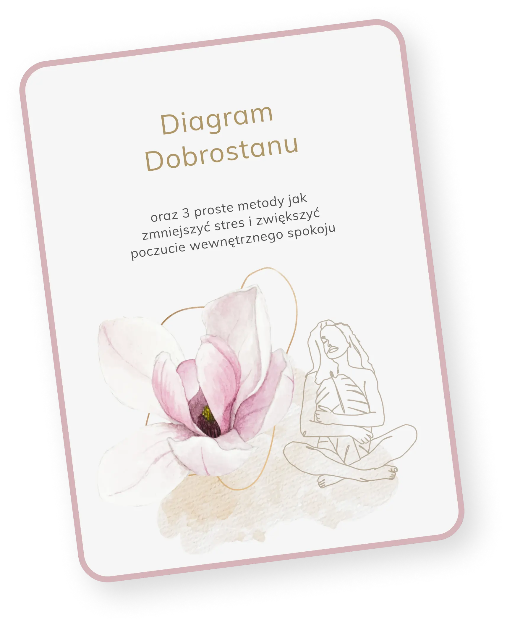 mockup freebe Diagram Dobrostanu