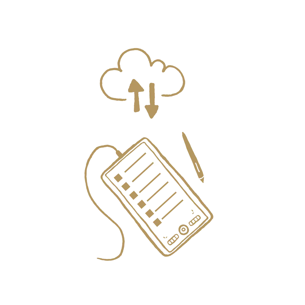 grafika z człowiekiem trzymającym dokument